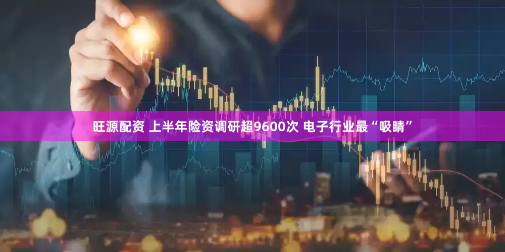 旺源配资 上半年险资调研超9600次 电子行业最“吸睛”