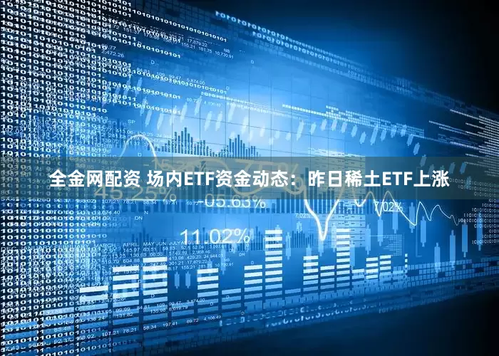 全金网配资 场内ETF资金动态：昨日稀土ETF上涨